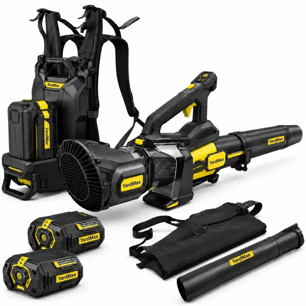 YardMax 2-in-1 cordless leaf blower and vacuum kit